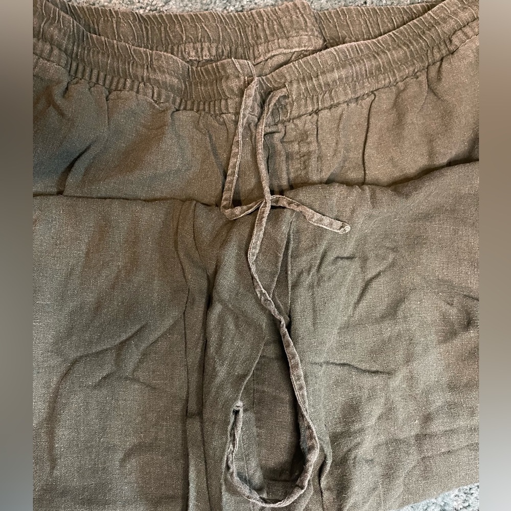 Old Navy - Olive Green XL Wide Leg Casual Pants